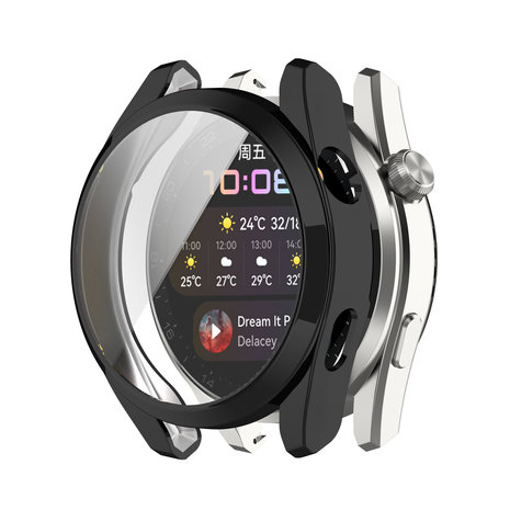 Strap-it® Strap-it Huawei Watch 3 TPU-Hülle (Schwarz) Strap-it® Strap-it Huawei Watch 3 TPU-Hülle (Schwarz)