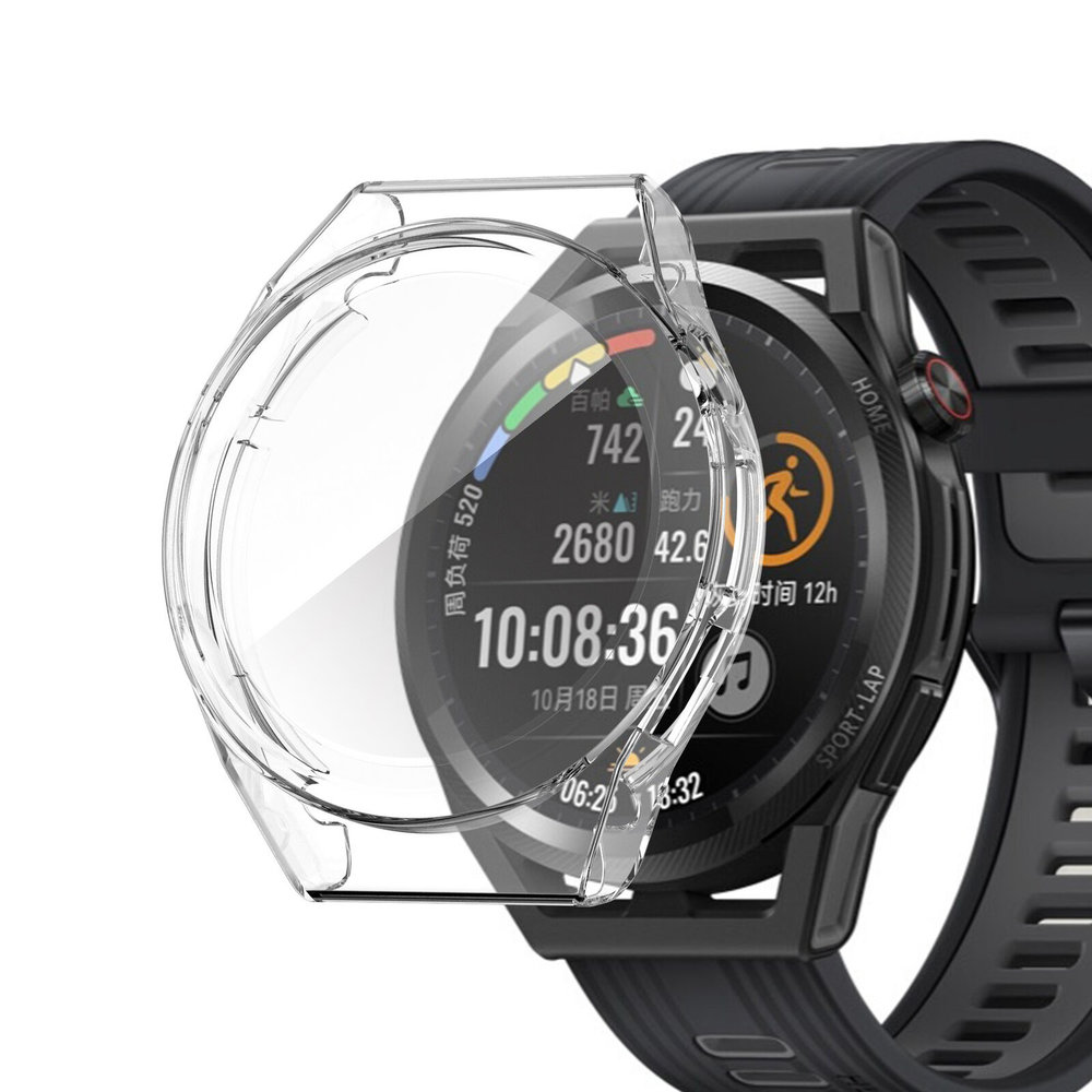 Strap-it® Strap-it Huawei Watch GT Runner TPU-Hülle (Transparent) Strap-it® Strap-it Huawei Watch GT Runner TPU-Hülle (Transparent)