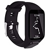 Strap-it® Strap-it TomTom Spark Silikonarmband (Schwarz) Strap-it® Strap-it TomTom Spark Silikonarmband (Schwarz)