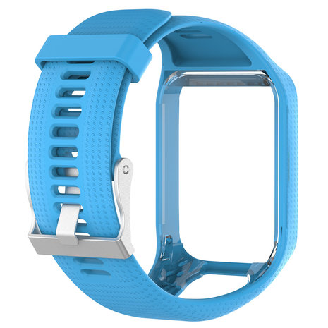 Strap-it® Strap-it TomTom Spark Silikonarmband (Hellblau) Strap-it® Strap-it TomTom Spark Silikonarmband (Hellblau)