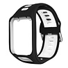 Strap-it® Strap-it TomTom Adventurer Sportschnallenarmband (Schwarz/Weiß) Strap-it® Strap-it TomTom Adventurer Sportschnallenarmband (Schwarz/Weiß)