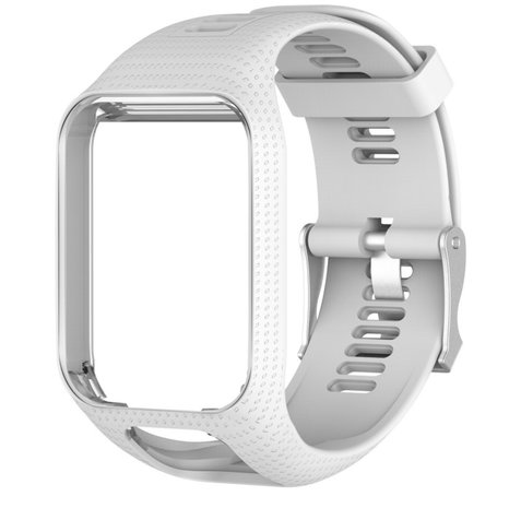 Strap-it® Strap-it TomTom Golfer 2 Silikonarmband (Weiß) Strap-it® Strap-it TomTom Golfer 2 Silikonarmband (Weiß)