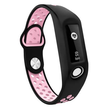 Strap-it® Strap-it TomTom Touch Sportarmband (Schwarz/Rosa)