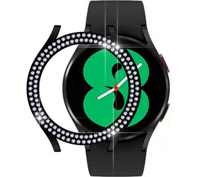 Strap-it® Samsung Galaxy Watch 4 - 40mm Diamond PC Hülle (Schwarz) Strap-it® Samsung Galaxy Watch 4 - 40mm Diamond PC Hülle (Schwarz)