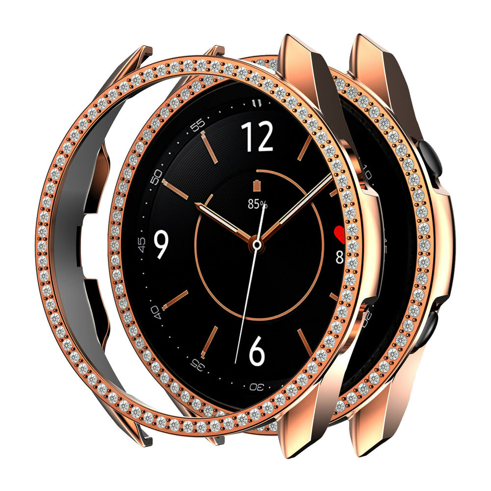 Strap-it® Strap-it Samsung Galaxy Watch 3 41mm Diamond PC Hülle (Roségold) Strap-it® Strap-it Samsung Galaxy Watch 3 41mm Diamond PC Hülle (Roségold)