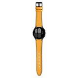 Strap-it® Samsung Galaxy Watch 4 - 44mm Hybrid- Lederarmband (Gelb) Strap-it® Samsung Galaxy Watch 4 - 44mm Hybrid- Lederarmband (Gelb)
