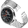 Strap-it® Strap-it Samsung Galaxy Watch 46mm Stahl-Fischarmband (Silber) Strap-it® Strap-it Samsung Galaxy Watch 46mm Stahl-Fischarmband (Silber)