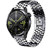 Strap-it® Strap-it Huawei Watch GT 3 46mm Stahl-fischarmband (Schwarz) Strap-it® Strap-it Huawei Watch GT 3 46mm Stahl-fischarmband (Schwarz)