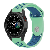 Strap-it® Samsung Galaxy Watch 4 Classic 46mm Sportarmband (Aqua/Blau) Strap-it® Samsung Galaxy Watch 4 Classic 46mm Sportarmband (Aqua/Blau)