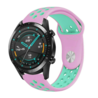 Strap-it® Strap-it Huawei Watch GT 2 Sportarmband (Rosa/Aqua) Strap-it® Strap-it Huawei Watch GT 2 Sportarmband (Rosa/Aqua)