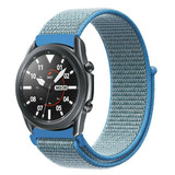 Strap-it® Samsung Galaxy Watch 3 45mm Nylonarmband (Blau) Strap-it® Samsung Galaxy Watch 3 45mm Nylonarmband (Blau)