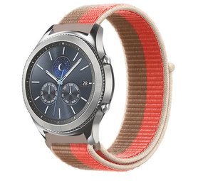Strap-it® Samsung Gear S3 Nylonarmband (Pampelmuse) Strap-it® Samsung Gear S3 Nylonarmband (Pampelmuse)