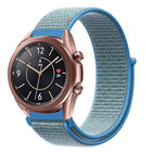 Strap-it® Strap-it Samsung Galaxy Watch 3 41mm Nylonarmband (Blau)