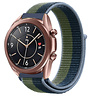 Strap-it® Strap-it Samsung Galaxy Watch 3 41mm Nylonarmband (Moosgrün) Strap-it® Strap-it Samsung Galaxy Watch 3 41mm Nylonarmband (Moosgrün)