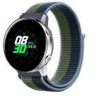 Strap-it® Strap-it Samsung Galaxy Watch Active Nylonarmband (Moosgrün)