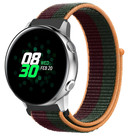 Strap-it® Strap-it Samsung Galaxy Watch Active Nylonarmband (Dunkel Kirsche)