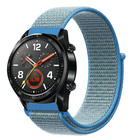 Strap-it® Strap-it Huawei Watch GT 2 Nylonarmband (Blau)