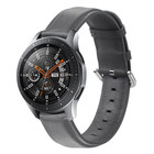 Strap-it® Strap-it Samsung Galaxy Watch 46mm Lederband (Dunkelgrau)