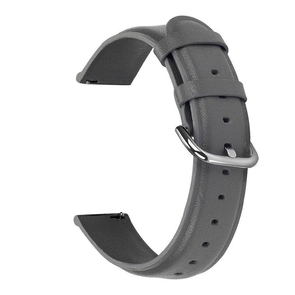 Strap-it® Strap-it Samsung Galaxy Watch 3 45mm Lederarmband (Dunkelgrau) Strap-it® Strap-it Samsung Galaxy Watch 3 45mm Lederarmband (Dunkelgrau)