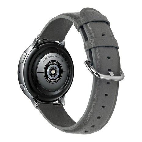 Strap-it® Strap-it Samsung Gear S3 Lederarmband (Dunkelgrau) Strap-it® Strap-it Samsung Gear S3 Lederarmband (Dunkelgrau)