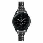 Strap-it® Strap-it Black Diamond Samsung Galaxy Watch 42mm Armband