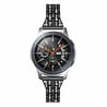 Strap-it® Strap-it Black Diamond Samsung Galaxy Watch 46mm Armband Strap-it® Strap-it Black Diamond Samsung Galaxy Watch 46mm Armband