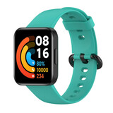 Strap-it® Redmi Watch 2 (Lite) Silikonarmband (Aqua) Strap-it® Redmi Watch 2 (Lite) Silikonarmband (Aqua)