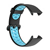 Strap-it® Strap-it Redmi Watch 2 (Lite) Sportarmband (Schwarz/Blau) Strap-it® Strap-it Redmi Watch 2 (Lite) Sportarmband (Schwarz/Blau)