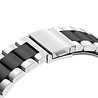 Strap-it® Strap-it Redmi Watch 2 Lite Stahlarmband (Silber/Schwarz) Strap-it® Strap-it Redmi Watch 2 Lite Stahlarmband (Silber/Schwarz)