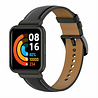 Strap-it® Strap-it Redmi Watch 2 Lite Lederarmband (Schwarz) Strap-it® Strap-it Redmi Watch 2 Lite Lederarmband (Schwarz)
