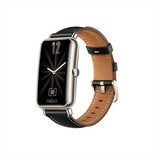 Strap-it® Huawei Watch Fit Mini Lederarmband (Schwarz)