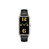 Strap-it® Strap-it Huawei Watch Fit Mini Lederarmband (Schwarz) Strap-it® Strap-it Huawei Watch Fit Mini Lederarmband (Schwarz)