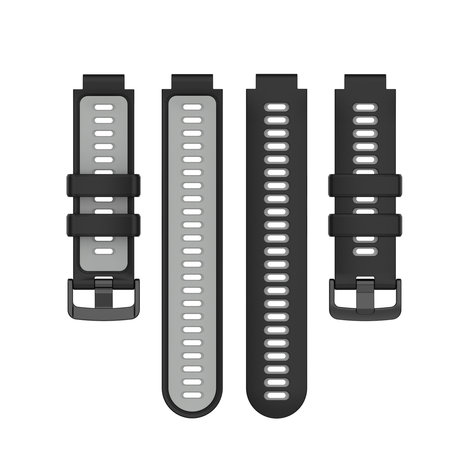 Strap-it© Strap-it Garmin Forerunner 735xt Sportarmband (Schwarz/grau) Strap-it© Strap-it Garmin Forerunner 735xt Sportarmband (Schwarz/grau)