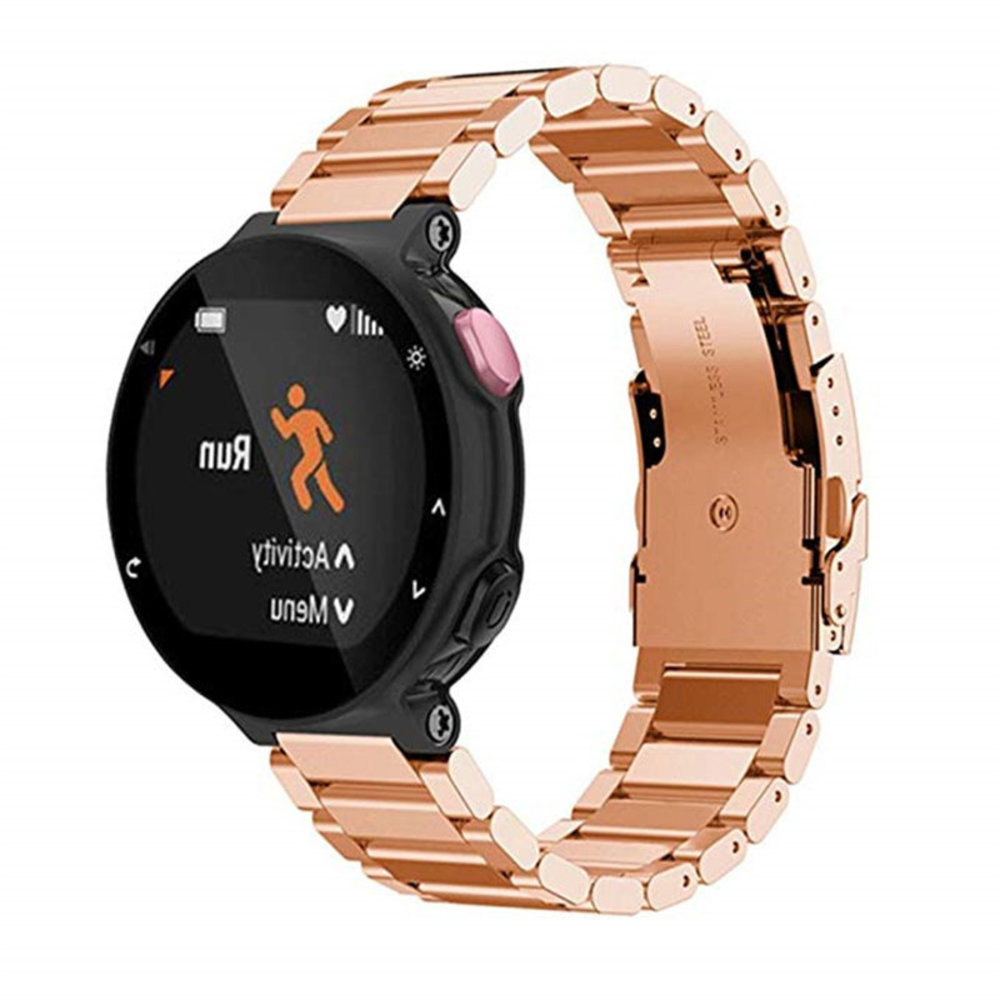 Strap-it© Strap-it Garmin Forerunner 735xt Stahlarmband (Roségold) Strap-it© Strap-it Garmin Forerunner 735xt Stahlarmband (Roségold)