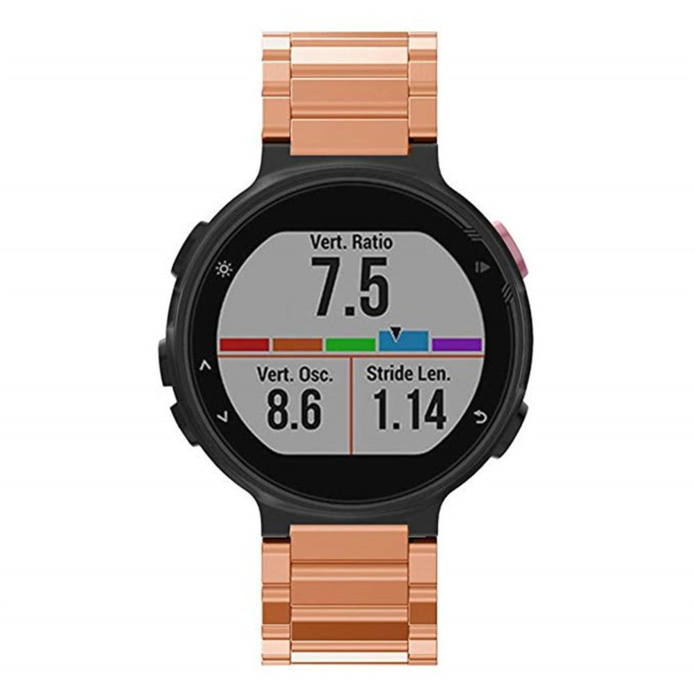 Strap-it© Strap-it Garmin Forerunner 735xt Stahlarmband (Roségold) Strap-it© Strap-it Garmin Forerunner 735xt Stahlarmband (Roségold)