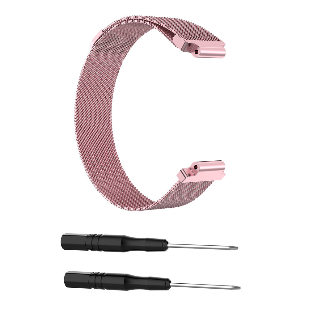 Strap-it© Strap-It Garmin Forerunner 735xt Milanese Armband (Rosa) Strap-it© Strap-It Garmin Forerunner 735xt Milanese Armband (Rosa)