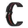 Strap-it® Strap-it Suunto 9 Peak Silikonarmband (Schwarz/Rot) Strap-it® Strap-it Suunto 9 Peak Silikonarmband (Schwarz/Rot)