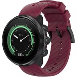 Strap-it® Suunto 9 (Baro) Silikonarmband (Burgund)