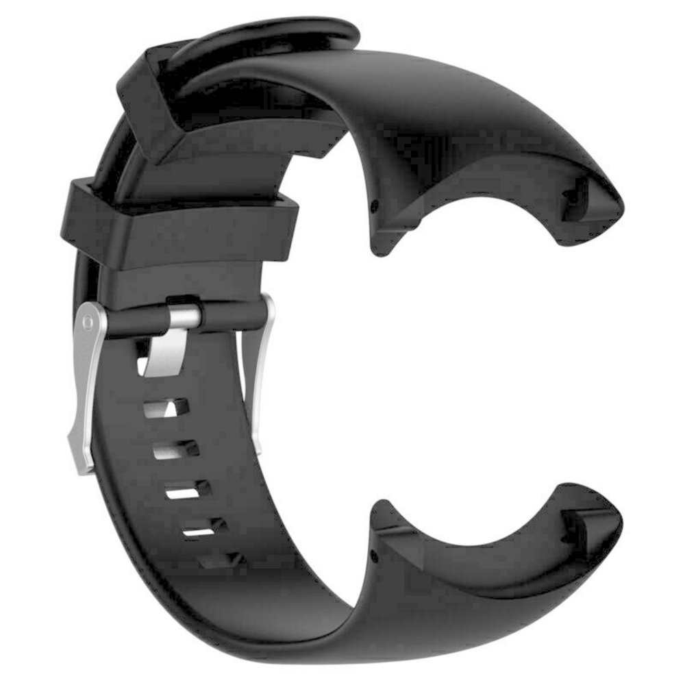 Strap-it® Strap-it Suunto Core Silikonarmband (Schwarz)