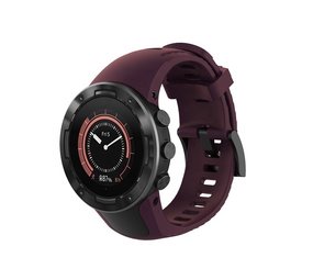 Strap-it® Suunto 5 Silikonarmband (Aubergine) Strap-it® Suunto 5 Silikonarmband (Aubergine)