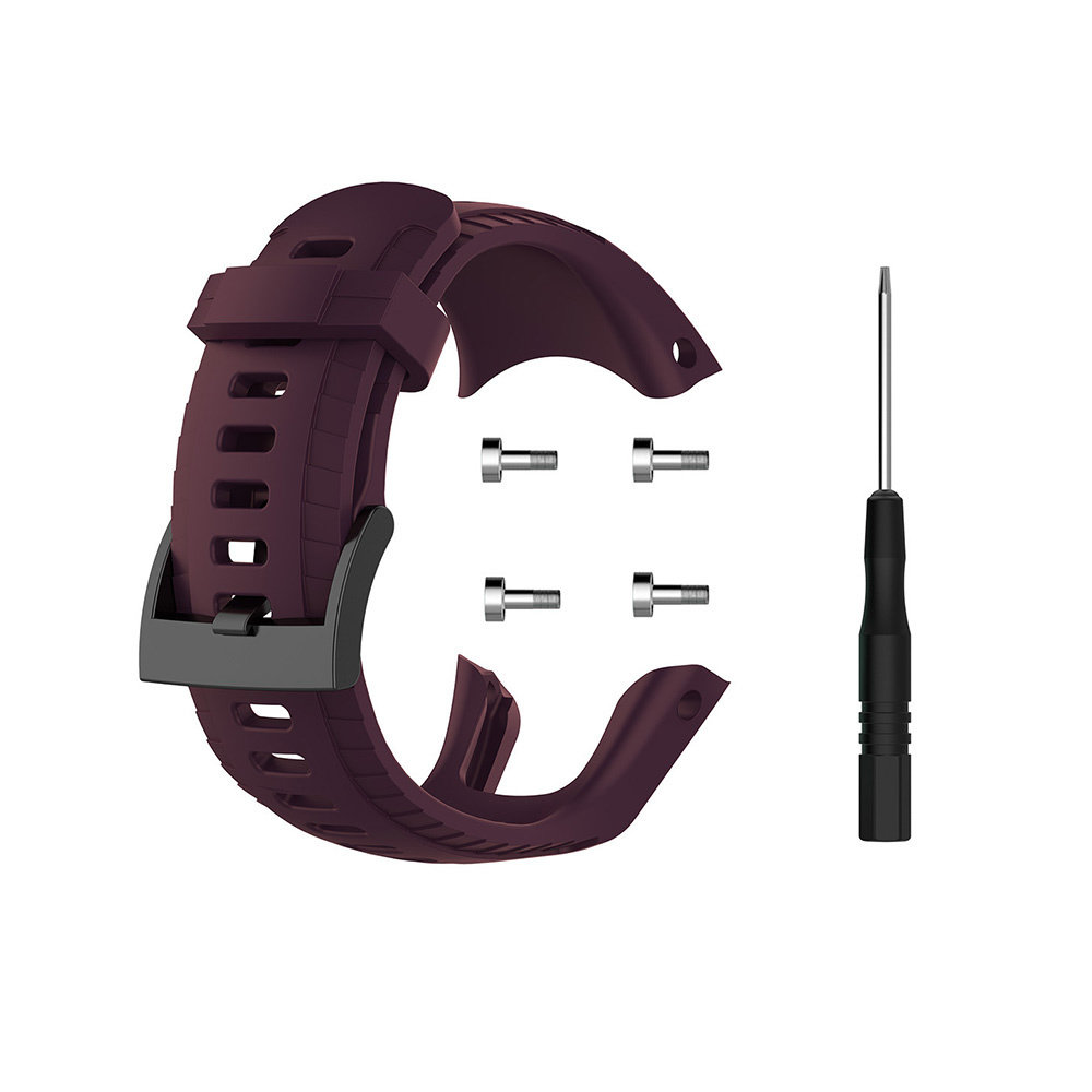 Strap-it® Strap-it Suunto 5 Silikonarmband (Aubergine) Strap-it® Strap-it Suunto 5 Silikonarmband (Aubergine)