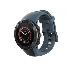 Strap-it® Suunto 5 Silikonarmband (Graublau) Strap-it® Suunto 5 Silikonarmband (Graublau)