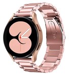 Strap-it® Strap-it Samsung Galaxy Watch 4 - 40mm Stahlband (Rosa)