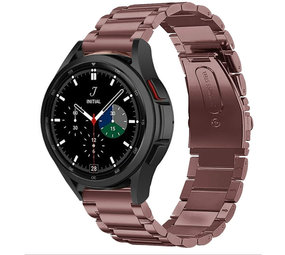 Strap-it® Samsung Galaxy Watch 4 Classic 42mm Stahlarmband (Bronze-Braun) Strap-it® Samsung Galaxy Watch 4 Classic 42mm Stahlarmband (Bronze-Braun)