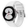 Strap-it® Strap-it Samsung Galaxy Watch 4 - 44mm Silikonarmband (Weiß) Strap-it® Strap-it Samsung Galaxy Watch 4 - 44mm Silikonarmband (Weiß)