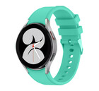 Strap-it® Strap-it Samsung Galaxy Watch 4 - 44mm Silikonarmband (Aqua)
