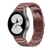 Strap-it® Samsung Galaxy Watch 4 - 44mm Stahlband (Bronzebraun) Strap-it® Samsung Galaxy Watch 4 - 44mm Stahlband (Bronzebraun)