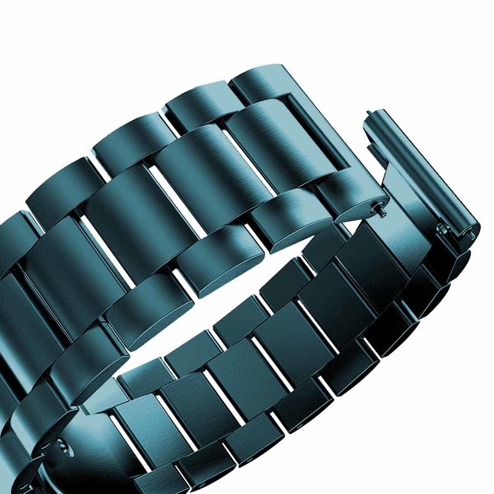 Strap-it® Strap-it Samsung Galaxy Watch 4 - 44mm Stahlband (Dunkelgrün) Strap-it® Strap-it Samsung Galaxy Watch 4 - 44mm Stahlband (Dunkelgrün)