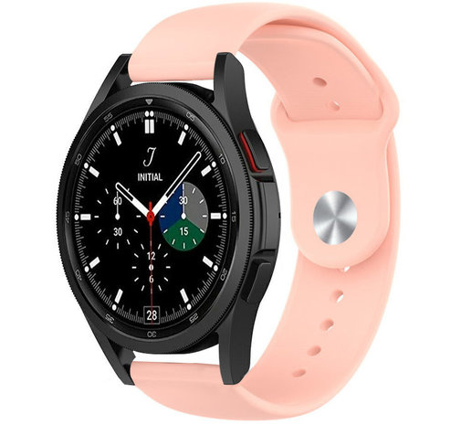 Strap-it® Strap-it Samsung Galaxy Watch 4 Classic 46mm Sportarmband (Rosa)