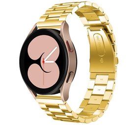 Strap-it® Samsung Galaxy Watch 4 - 40mm Stahlarmband (Gold) Strap-it® Samsung Galaxy Watch 4 - 40mm Stahlarmband (Gold)